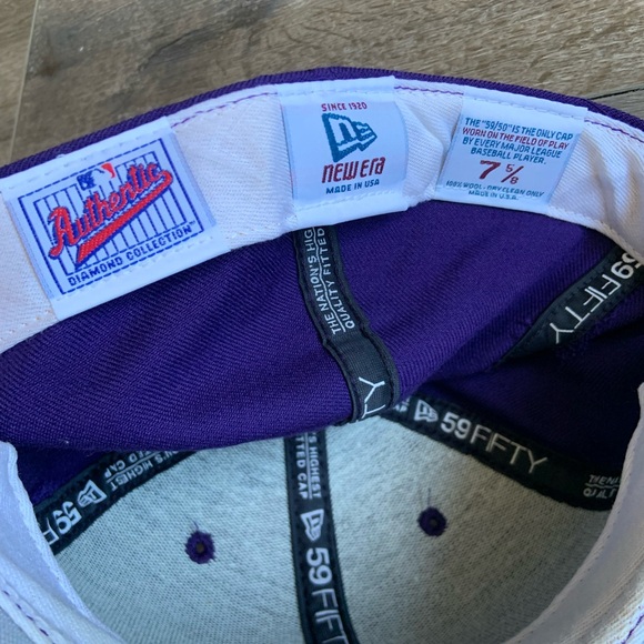 Vtg Vintage 90’s Arizona Diamondbacks New Era Fitted Hat Cap Size 7 5/8 - Picture 5 of 6